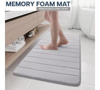 Ameha Foam Mats Silver Luxury Large Floor Mats Bath Door Floor Mat
