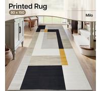 Ameha Milo Printed Rug Super Soft Non Shading Hallway Large Floor Mats For Kids Bedroom Runner 80X150 Cm
