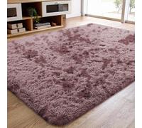 Ameha Tye Dye Pink Shaggy Rugs Soft Fluffy Large Area Rug For Living Room Bedroom Non Slip Carpets, 160X230Cm