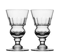 Amehla Original Absinthe Glasses: Set of 2 - Vintage Reservoir Absinthe Glass,Pontarlier Style Cordial Cocktail Glasses