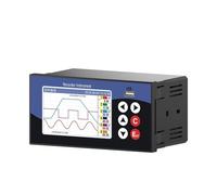 AMEHRU 1 2 3 4 5 6 Industrial Paperless Recorder Temperature Data Current Voltage Pressure Level Data Logger 4-20mA RS485(2 Channel RS485 220V)