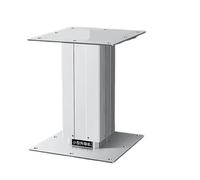 AMEHRU Adjustable Height Electric Lifting Column Length 360mm DC 12/24V with Controller Large Aluminum(1000N 4MM per S,12V)