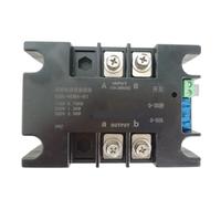 AMEHRU Single Phase Motor Soft Starter Module 220V 4KW SSR-100WA-R1(4KW) Soft Starting Fan Pump Pressure Reducer Conveyor(Heat sink)