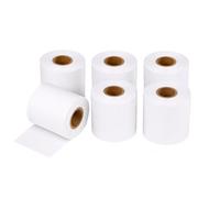 Ameisenkeks® Receipt Rolls 6 Pieces Diameter 3.8 cm - Cash Rolls for Children Shopping & Goki Play Till - Paper Rolls Accessories Merchant Shop, Replacement Rolls Play Cash Register