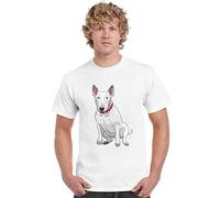 Ameiva Apparel English Bull Terrier T Shirt (Large) White