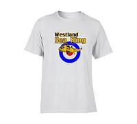 Ameiva Apparel Westland Sea King Helicopter T-Shirt (Medium) White