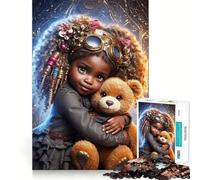Amelia And Mr Tinker 1000 Piece Jigsaws for Adults Brain Training Fun Clean Cut Sturdy Components Calming Mental Break Activity (50x75cm)