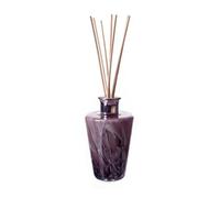 Amelia Art Glass Reed Diffuser Conical - Violet Marble Effect