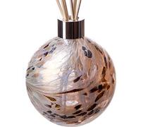 Amelia Art Glass Reed Diffuser Sphere - White, Nude & Gold