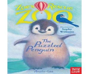 Amelia Cobb Zoe's Rescue Zoo: Puzzled Penguin Paperback Book Amelia Cobb Multicolor