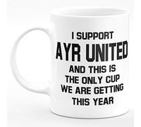Amelia Gould Apparel I Support Ayr United and this is the only CUP we are getting this year - Gift for him her 11oz Premium Grade Mug