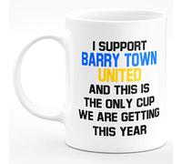 Amelia Gould Apparel I Support Barry Town United and This is The only Cup we are Getting This Year - Gift for him her 11oz Premium Grade Mug
