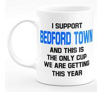 Amelia Gould Apparel I Support Bedford Town and This is The only Cup we are Getting This Year - Gift for him her 11oz Premium Grade Mug