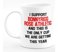 Amelia Gould Apparel I Support Bonnyrigg Rose Athletic and This is The only Cup we are Getting This Year - Gift for him her 11oz Premium Grade Mug