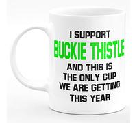 Amelia Gould Apparel I Support Buckie Thistle and This is The only Cup we are Getting This Year - Gift for him her 11oz Premium Grade Mug