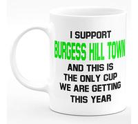 Amelia Gould Apparel I Support Burgess Hill Town and this is the only CUP we are getting this year - Gift for him her 11oz Premium Grade Mug