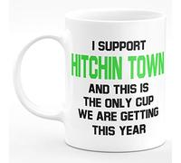 Amelia Gould Apparel I Support Hitchin Town and This is The only Cup we are Getting This Year - Gift for him her 11oz Premium Grade Mug