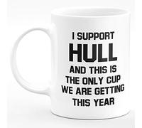 Amelia Gould Apparel I Support Hull and This is The only Cup we are Getting This Year - Gift for him her 11oz Premium Grade Mug