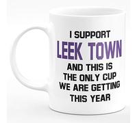 Amelia Gould Apparel I Support Leek Town and This is The only Cup we are Getting This Year - Gift for him her 11oz Premium Grade Mug