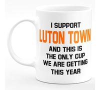 Amelia Gould Apparel I Support Luton Town and this is the only CUP we are getting this year - Gift for him her 11oz Premium Grade Mug