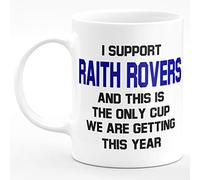 Amelia Gould Apparel I Support Raith Rovers and this is the only CUP we are getting this year - Gift for him her 11oz Premium Grade Mug
