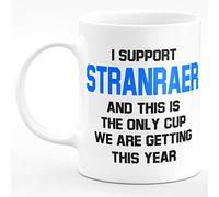 Amelia Gould Apparel I Support Stranraer and This is The only Cup we are Getting This Year - Gift for him her 11oz Premium Grade Mug