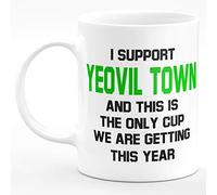 Amelia Gould Apparel I Support Yeovil Town and this is the only CUP we are getting this year - Gift for him her 11oz Premium Grade Mug