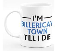 Amelia Gould Apparel I'm Billericay Town Till I DIE Premium Grade Mug Gift 11oz