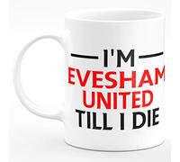 Amelia Gould Apparel I'm Evesham United Till I DIE Premium Grade Mug Gift 11oz