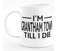 Amelia Gould Apparel I'm Grantham Town Till I DIE Premium Grade Mug Gift 11oz