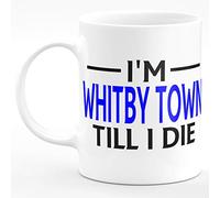 Amelia Gould Apparel I'm Whitby Town Till I DIE Premium Grade Mug Gift 11oz