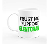 Amelia Gould Apparel Trust me I support Glentoran - Gift for him her 11oz Premium Grade Mug