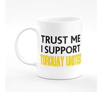 Amelia Gould Apparel Trust me I support Torquay United - Gift for him her 11oz Premium Grade Mug