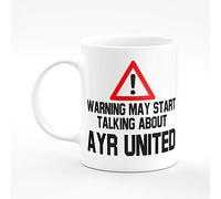 Amelia Gould Apparel Warning may start talking about Ayr United - Gift for him her 11oz Premium Grade Mug