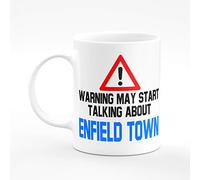 Amelia Gould Apparel Warning May Start Talking About Enfield Town - Gift for him her 11oz Premium Grade Mug