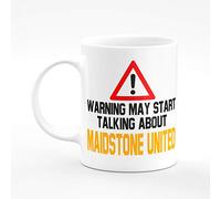 Amelia Gould Apparel Warning may start talking about Maidstone United - Gift for him her 11oz Premium Grade Mug