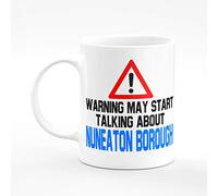 Amelia Gould Apparel Warning May Start Talking About Nuneaton Borough - Gift for him her 11oz Premium Grade Mug