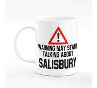 Amelia Gould Apparel Warning May Start Talking About Salisbury - Gift for him her 11oz Premium Grade Mug