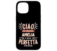 Amelia Idea Regalo Personalizzata Amica Nome Divertente Case for iPhone 15
