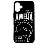 Amelia Island Florida Dolphin, Beach, Aquatic, Marine Case for iPhone 16 Plus
