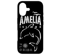 Amelia Island Florida Dolphin, Beach, Aquatic, Marine Case for iPhone 17