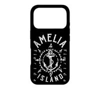 Amelia Island Florida Nautical Sailing Compass Rose Case for iPhone 17 Pro