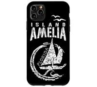 Amelia Island Florida Sailing Sailboat, Waves Case for iPhone 11 Pro Max