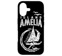 Amelia Island Florida Sailing Sailboat, Waves Case for iPhone 17