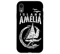 Amelia Island Florida Sailing Sailboat, Waves Case for iPhone XR