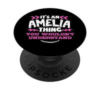 Amelia Personalized Gift It's An Amelia Thing Custom PopSockets Grip and Stand for Phones and Tablets