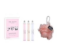 Amelia, Poly, Mia Roller Ball Fragrance Trio Perfumes, T.B London 15ml With Free Beauty Body Puff(Any Colour)