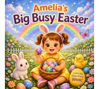 Amelia’s Big Busy Easter - Learn the Days of the Week: A Personalized Easter Book for Kids | Gift for Spring Season | Fun Holiday Story for Toddlers (Three Hearts Personalized Name Series (Amelia))