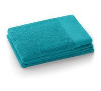 AmeliaHome 50x100 cm Towel 100% Cotton Absorbent Turquoise Amari