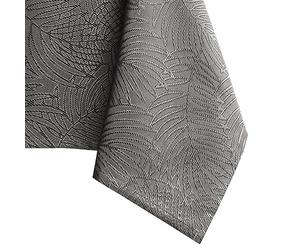 AmeliaHome Gaia Lotus Effect Water-Repellent Polyester Tablecloth 140 x 320 cm Cocoa